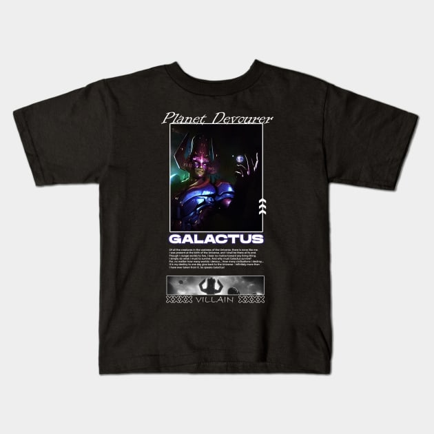 GALACTUS (MARVEL) - Planet Devourer Kids T-Shirt by Skywiz